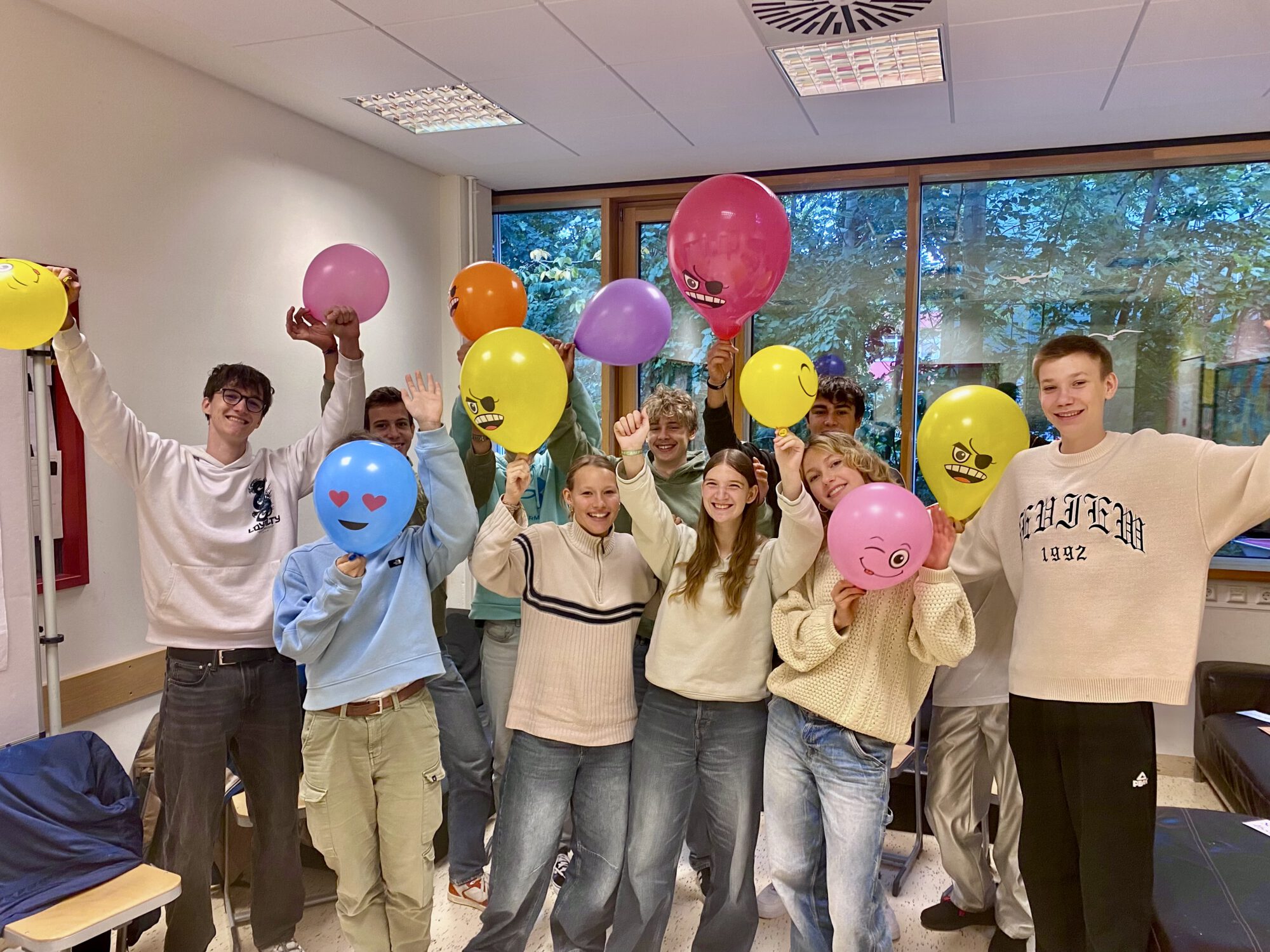 Humor-Workshop beim Antistresstag am Theodor-Heuss-Gymnasium Freiburg